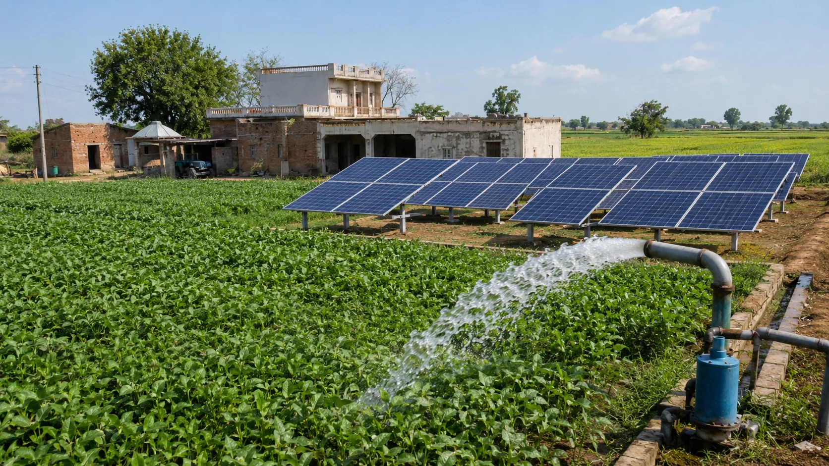 Agricultural Farmhouse Solar 1