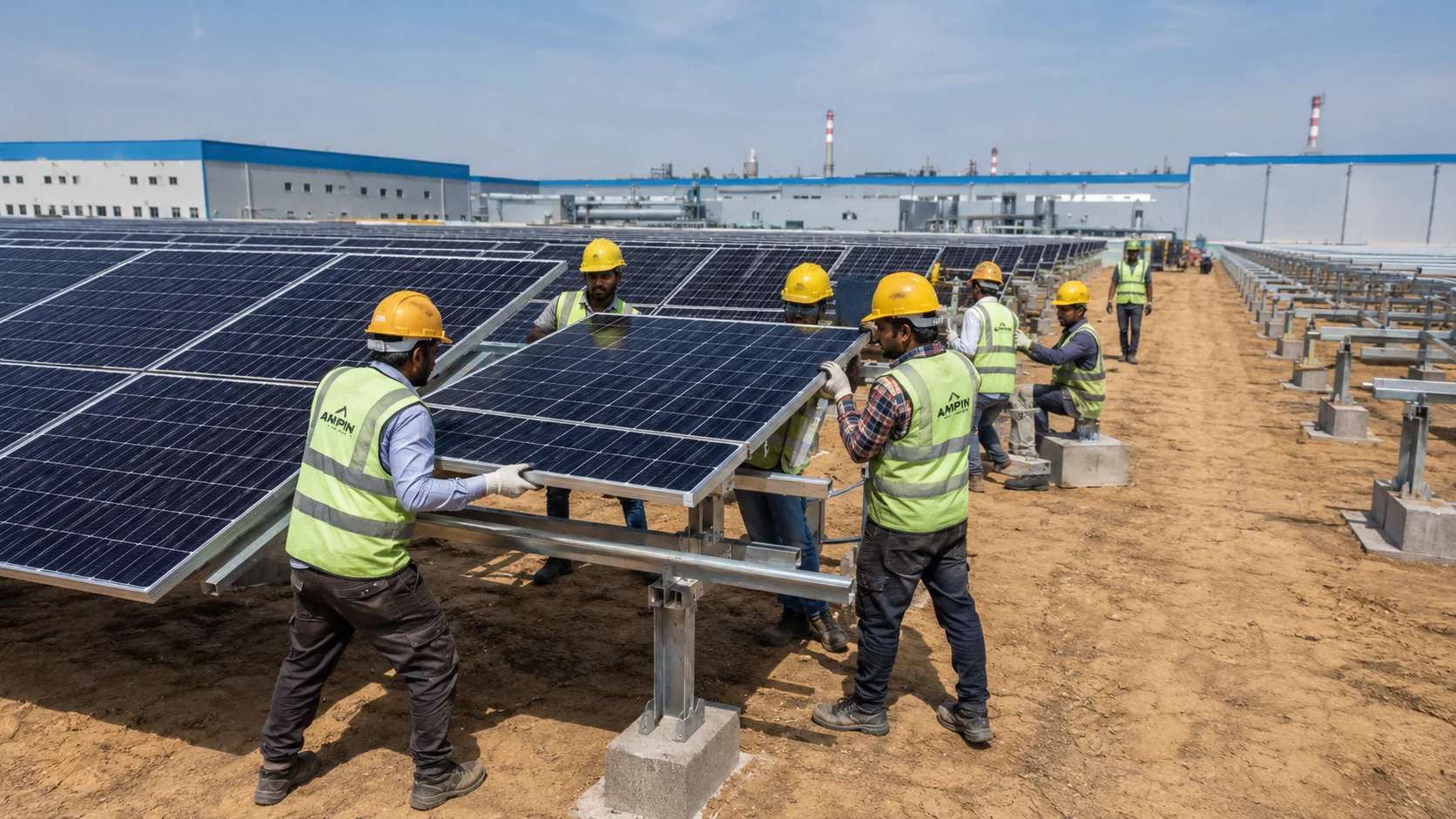 Manufacturing Plant Solar Array 2