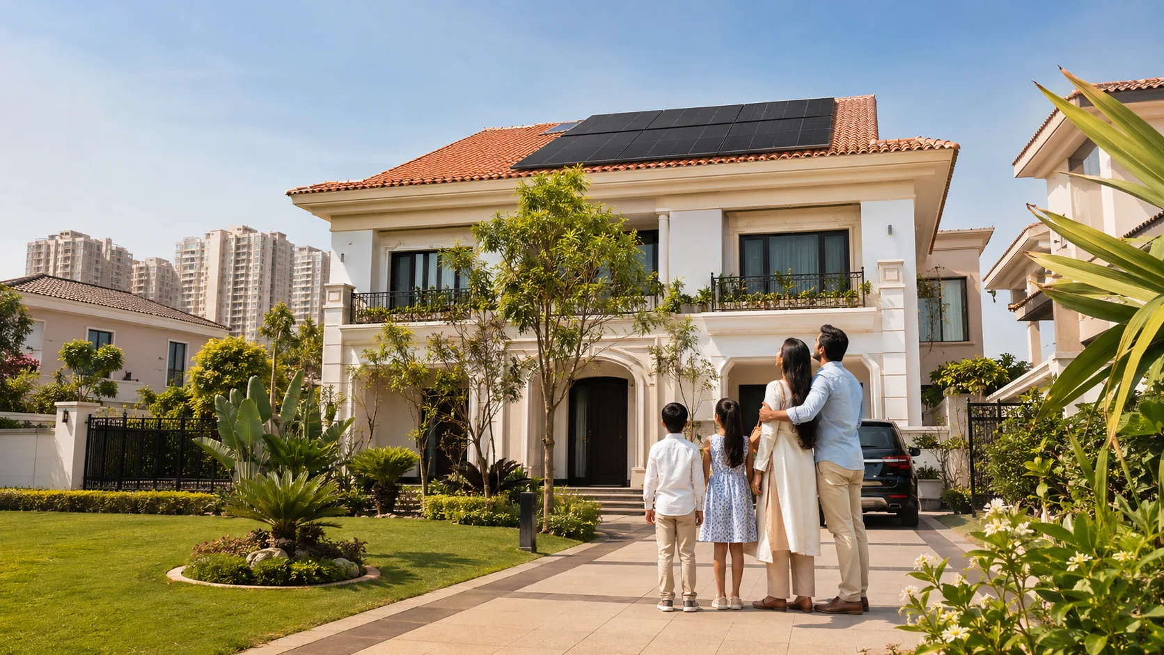 Luxury Villa Solar Setup 3